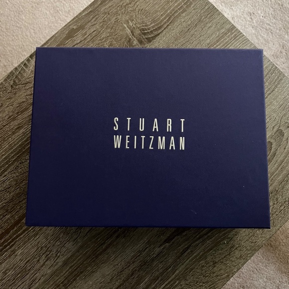 Stuart Weitzman "Corkswoon" Pyrite Cork Wedges Silver and Cork Size 6 with Box - Picture 9 of 11